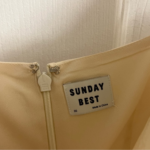 Aritzia Petite Sunday Best Cowl Neck Dress Size 00 - Picture 5 of 6